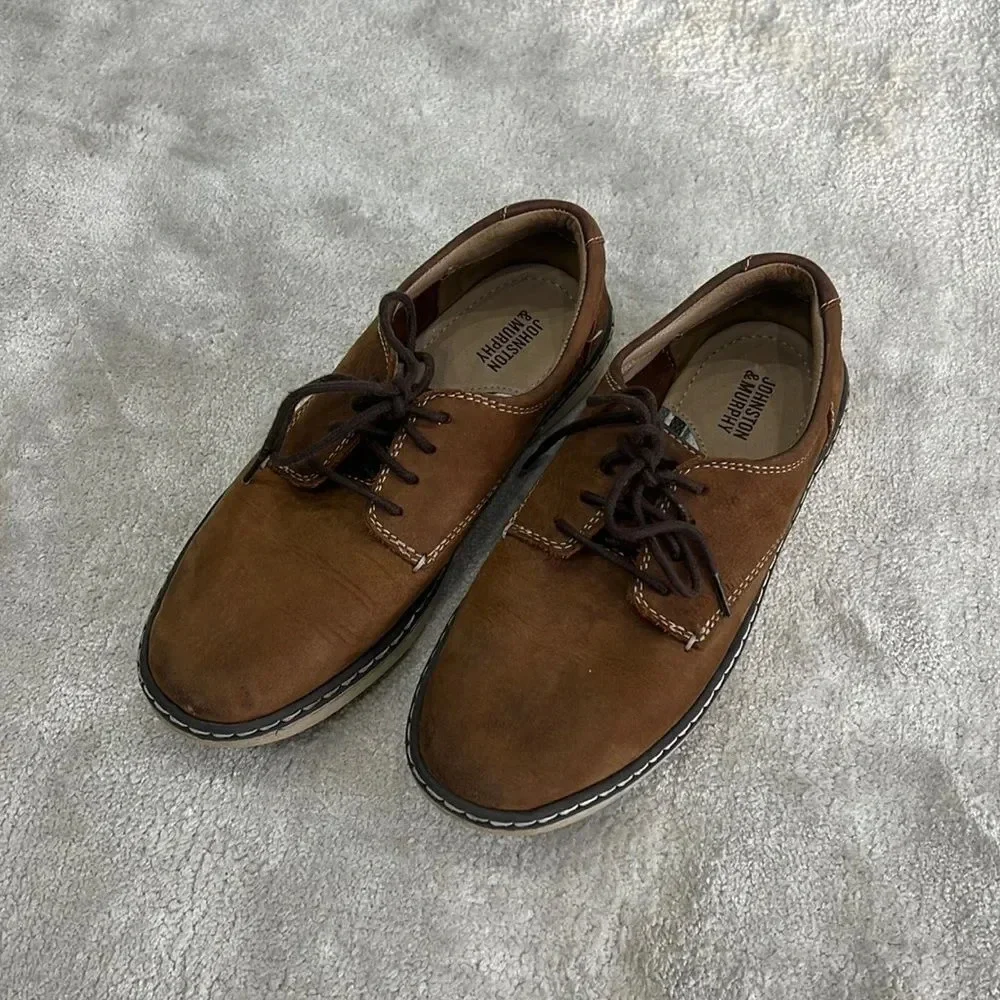 JOHNSTON & MURPHY Big Kid McGuffey Plain Toe